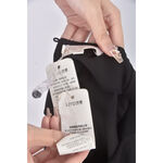 (M) easy zone鑽石黑色短袖上衣二手衣, , large