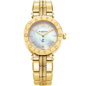 CHARRIOL 夏利豪 St-Tropez系列 時尚珍珠貝面腕錶-36mm CR36Y.924.004