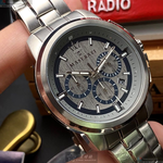 [星晴錶業]MASERATI手錶,44mm,R8873621006槍灰藍錶面銀錶殼銀色精鋼錶帶款, , large