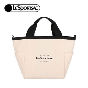 |快速出貨|Lesportsac Small Reversible Pocket Tote 小型雙面托特包 送禮-晨曦桃