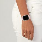 COACH Apple Watch 錶帶 38/40/41mm適用 粉紅色菱格紋矽膠錶帶 520 送禮 禮物(不含手錶), , large
