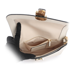 Marc Jacobs THE J MARC 平滑牛皮翻蓋二用包/天空白, , large
