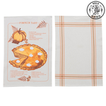 【SOLO Vintage】LCW Home Pumpkin Cake Kitchen Towel 40x60cm Two Piece Set 100% Cotton Made in Turkey, , large