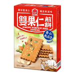 義美量販雙果仁煎餅240克x2盒, , large