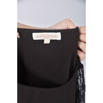 (M) easy zone質感圓領黑色長袖上衣二手衣, , large