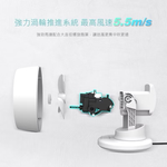 Automatic swing circulation fan, , large