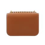 TORY BURCH Eleanor 大標誌翻蓋小款二用包/威士忌棕, , large