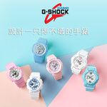 CASIO 卡西歐 G-SHOCK 城市迷彩 計時雙顯錶-藍 GA-700CA-2A, , large