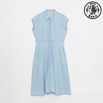 【SOLO Vintage】LCW One-Piece Jeans Skirt 100% Cotton Made in Turkey XS, , large