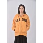 (M) lee質感棉質連帽黃色外套二手衣, , large