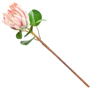 ARTFIACIAL PROTEA CYNAROIDES SPARY-PINK
