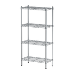 【Y HOUSE】60x30x120cm Lightweight Four-layer Iron Rack Iron Rack Shelf-Electroplating, , large