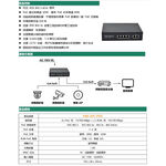 昌運監視器 HBS-4FE-2FES 4埠 10/100M FE PoE 網路交換機 交換器(以PSW-042FE-AI替代出貨), , large