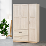 【唯熙傢俱】查理白橡色1.3尺右衣櫃, , large