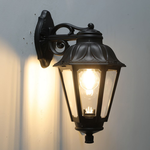 【卡米達】E27戶外庭園壁燈(CA1031WDBK), , large