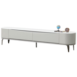 【Hampton 漢汀堡】熱尼6.6尺玻璃長櫃, , large