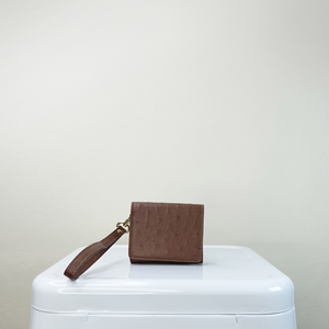 【M2nd】Ostrich Tri-fold Wallet