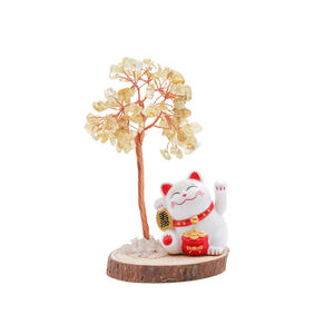 Crystal tree decors