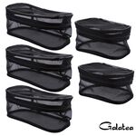 【Galatea葛拉蒂】可透視萬用收納網格袋(長+方）5入組, , large