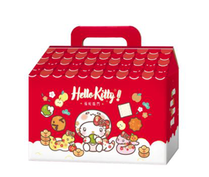 翠菓子|HELLO KITTY 福蛇臨門綜合米果210g禮盒