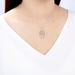 【Angel & Me】Eternal Tree of Life s925 sterling silver necklace Birthday gift, , large
