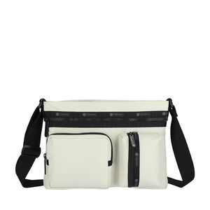 LeSportsac CARGO SMALL MESSENGER 小型多口袋信差包 - 砂色工裝風