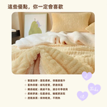 【A&R】柔暖雙面舒棉羊羔絨毯 緹花款 150&times;200cm 貴族藍, , large