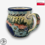 【SOLO Vintage】Cerraf Polish Pottery 350ml Mug Song of Wildflowers Series Made in Poland, , large