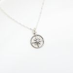 【Angel & Me】Lucky Compass North Star (Small) s925 sterling silver necklace gift, , large