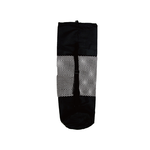 Drawstring type long storage mesh bag, , large