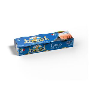 義大利AS do MAR橄欖油漬鮪魚罐70g*3入