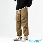 大尺碼-潮流墬感工裝褲-黑/棕/軍綠-0204172, , large