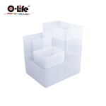 【O-Life】B-013 Stacking Storage Box-Black Style 5-piece Set, , large