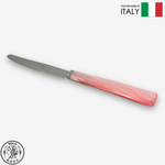 【SOLO Vintage】Modigliani Italian Pottery 23.5cm Knife Stainless Steel Tableware Made in Italy, , large