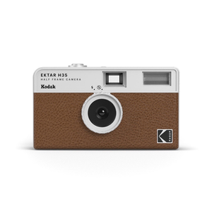 [KODAK 柯達] H35 半格底片相機 (不含底片、電池)-棕