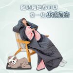 【CINN卓瑩光波】奈米遠紅外線太空人睡袋（含石墨烯）/車露行軍床用毯, , large