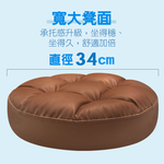 【G+居家】免組裝 動感滑輪萬用椅-黑管-白色(2吋純黑輪), , large