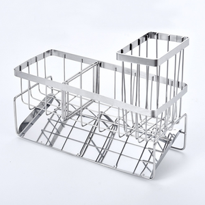 304 stainless steel dishcloth rack integrated sink dishwashing sponge drain basket,  304 stainless steel dishcloth rack integrated sink dishwashing sponge drain basket