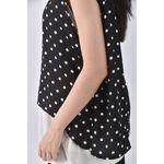 (S) jenny hsu假兩件黑色上衣二手衣, , large