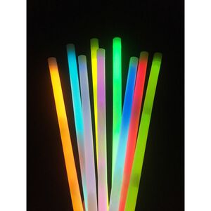 [冠岱]台灣製15吋螢光棒  385mm 大支螢光棒 鼓棒 排字 生存遊戲 發光棒 夜光棒(單支包賣場)