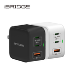 iBRIDGE GaN 65W 3Ports充電器-白, , large