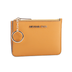 Michael Kors 素面皮革零錢包/卡夾/鑰匙包/蜂蜜黃, , large