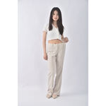 (XL) g2000高腰質感綠色長褲二手衣, , large