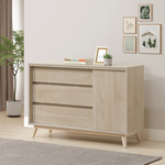 【唯熙傢俱】曼蒂橡木色三斗櫃 抽屜櫃, , large