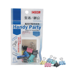 【COX 三燕】15mm 彩色 #227 長尾夾 12包/組 HC-150, , large