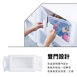 【Y HOUSE】Double-door folding storage box, stackable, double-door storage box, storage box, clothing storage, toy storage - one with wheels, , large