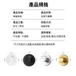 【APEX】不鏽鋼真空免打孔吸盤掛勾 銀色 2入組, , large