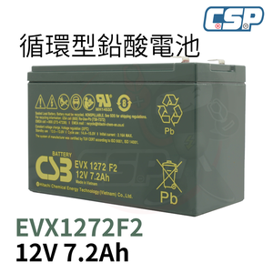 CSB EVX1272 希世比 不段電系統 NP7.2-12 電動兒童車 電動輪椅 照明系統 電動輪椅 醫療設備 CSP WP7.2-12