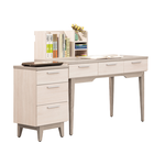 【唯熙傢俱】海瑟薇雙色5.3尺書桌組, , large