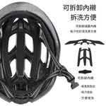 頂級空力單車安全帽-黑色, , large